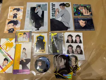 주술회전 게토 스구루 엽서, 아크릴 키링, 캔뱃지, 스티커 등