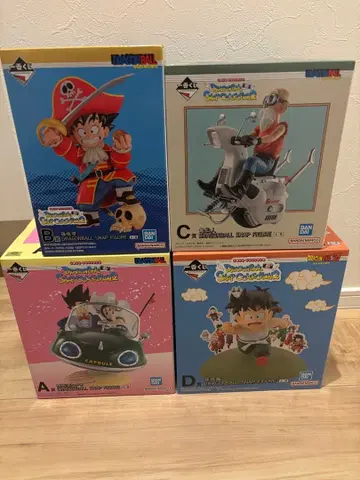 드래곤볼 제일복권 스냅 컬렉션 2 ABCD상 피규어 세트