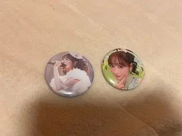 사쿠라이 유이 캔뱃지 2개 세트