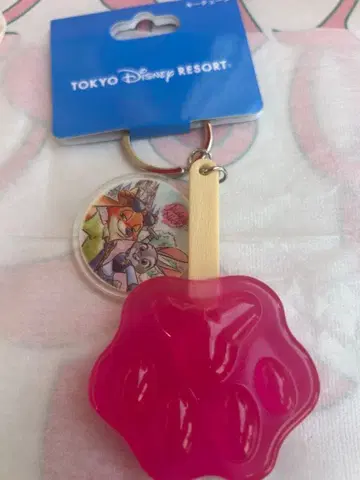 디즈니 주토피아 키체인 아이스캔디