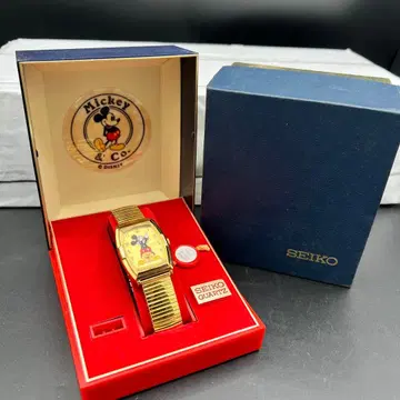[ 레어 ] SEIKO 세이코 손목시계 미키 60주년 모델