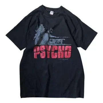 90s psycho 히치콕 T셔츠 영화 무비T movie