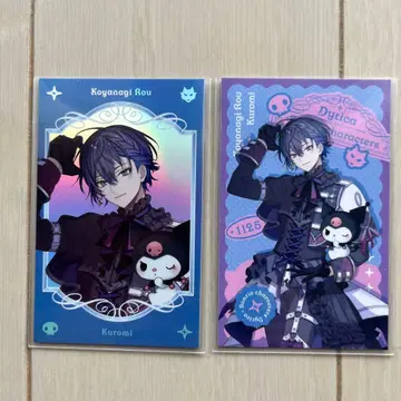 산리오 콜라보 Dytica 코야나기 로우 폴라로이드 N 1장 L 1장