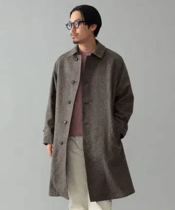 AUBERGE / EMARY 리버서블 스텐카라 코트