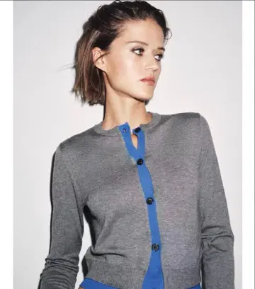 ZARA 대비 니트 가디건