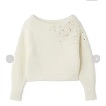 FRAY ID 오프숄더 니트