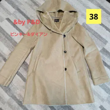 &by P&D 핑키&다이앤 스웨이드 느낌 아우터 안쪽 복슬복슬한 원단