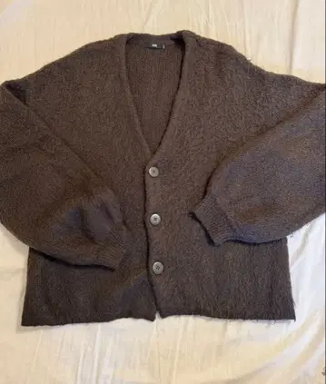 가디건 다크 브라운 HARE