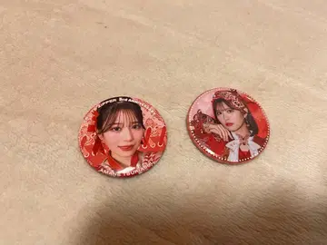 츠키아시 아마네 캔뱃지 2개 세트