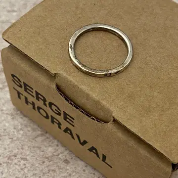 레어 셀주 트라발 사랑하는 꿈꾸는 웃는 리버 반지 박스 포함