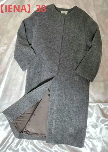 새상품급 [ IENA ] 노카라 롱 코트