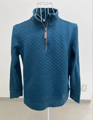 L.L.Bean 다크 블루 y2k 페어리 그런지 하프 지퍼 L 사이즈