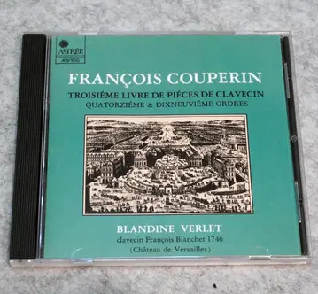 쿠프랭 클라브생 곡 제14&19 모음곡 외 베를레 ASTREE 외반A급