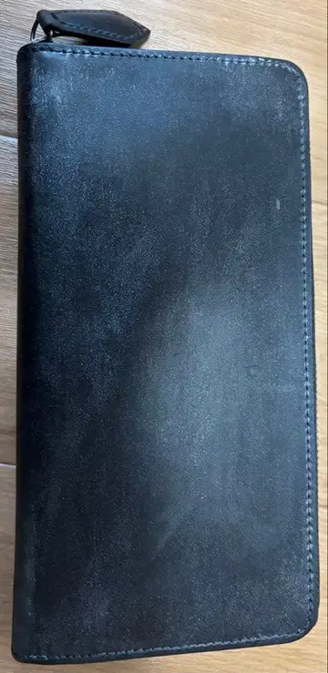 장지갑 블랙 미사용품 토마스웨어 브라이들 가죽