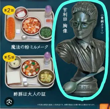 맛있는 급식 SEASON.1/Part.1 아마리타 흉상 (청동 컬러)