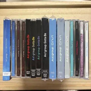 A! group CD 싱글 앨범 전 형태 묶음 판매