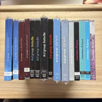 A! group CD 싱글 앨범 전 형태 묶음 판매