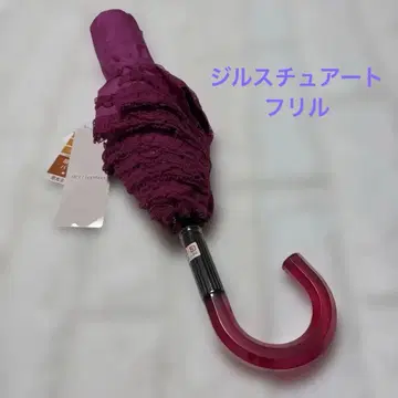 새상품 질스튜어트 컴팩트 우산 프릴 우천 겸용 양산