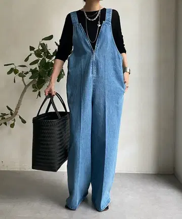 두두 DouDou 라이트 블루 데님 살로펫