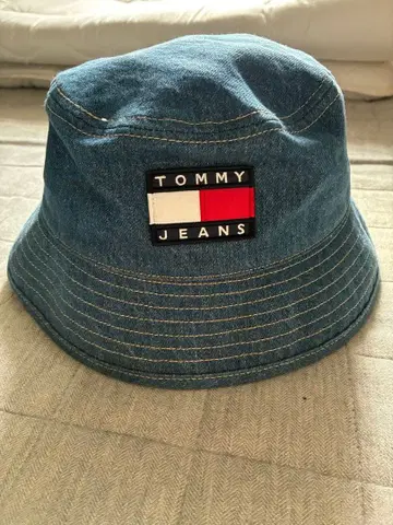 TOMMY JEANS 데님 버킷 햇