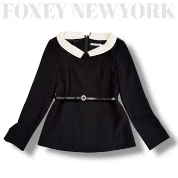 FOXEY NEWYORK 트레조르 벨트 포함 블라우스 인기 완판 미타빵