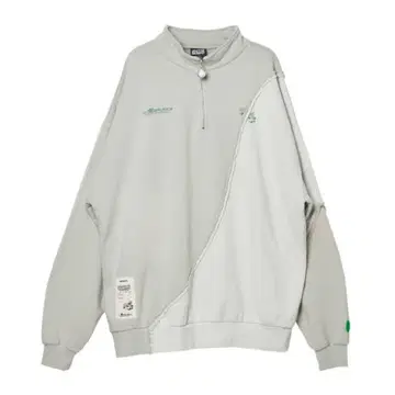 계속 한밤중이면 좋을 텐데 Half Zip Sweat L 하프 지퍼