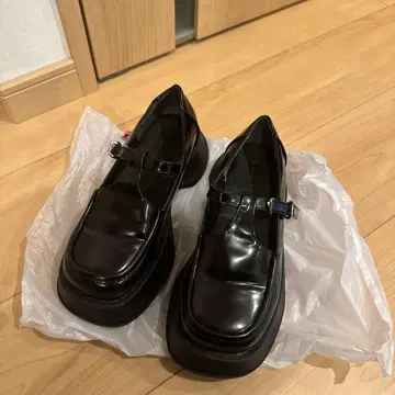 KNUTH MARF 플랫폼 로퍼/블랙 36