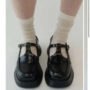 KNUTH MARF 플랫폼 로퍼/블랙 23