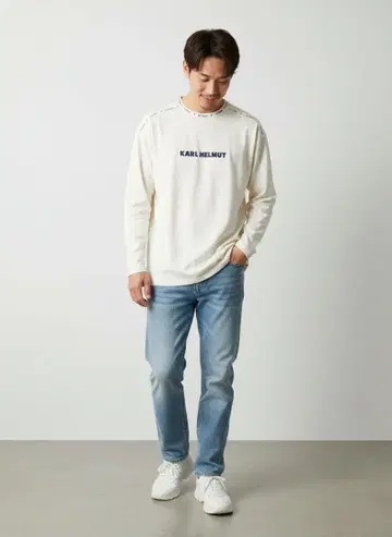 KARL HELMUT 긴팔 티셔츠