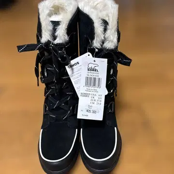 SOREL 블랙 부츠 6.0