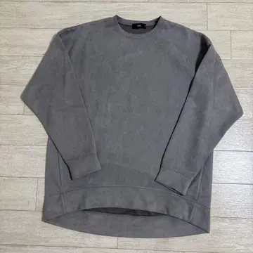 HARE 그레이 라운드넥 맨투맨 S 사이즈