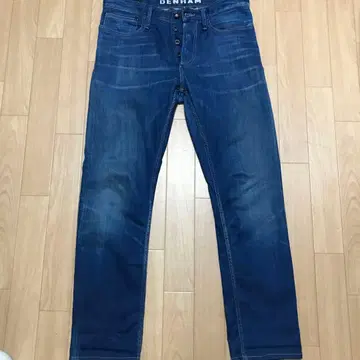 덴함 슬림핏 데님