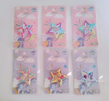 다이소 마이 리틀 포니 스위트 액세서리 브로치 6개 6점 1