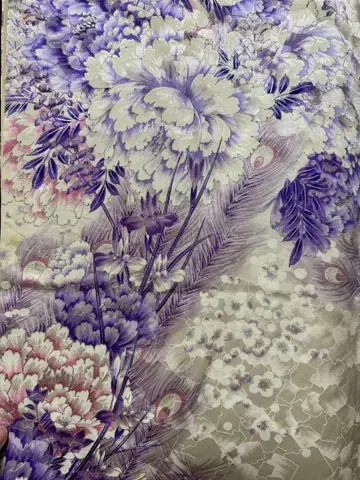 보라색과 은색의 후리소데 화장 66