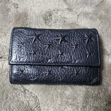 JIMMY CHOO 블랙 가죽 키케이스