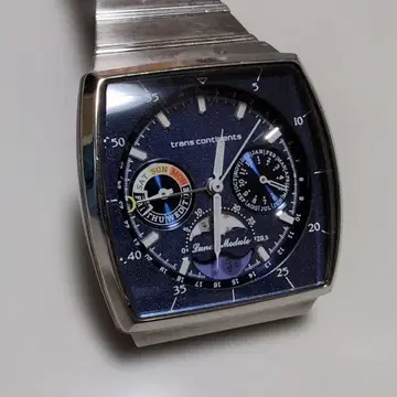 trans continents 문페이즈 손목시계