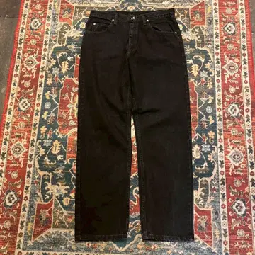 00s 랭글러 블랙 데님 W34 L32 W84cm