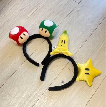 마리오 캐릭터 머리띠 [세트] USJ 머리띠 2개 가격입니다