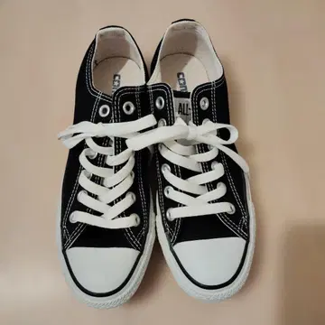 [ 미사용 새상품 ] 컨버스 ALL STAR 블랙 스니커즈