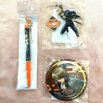 은혼 캐릭터 팝업 스토어 벌스데이 굿즈 세트