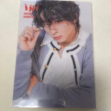 니시 히로토 라포네 스토어 클리어 엽서 -The Winter Magic-