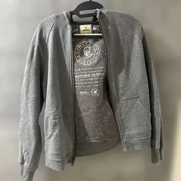 FRANKLIN 한정판 후드티 그레이