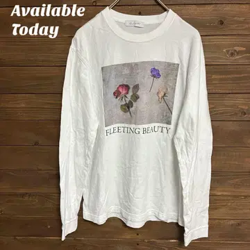 [ Available Today ] 꽃무늬 프린트 긴팔 셔츠 XL