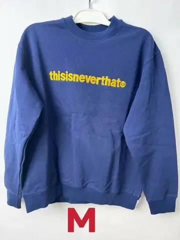 thisisneverthat 네이비 맨투맨 M 사이즈