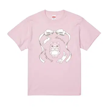 코레사와 레코짱 리본 셔츠 핑크