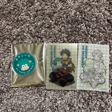 본즈 히로아카 애니멀 마그넷 트레이딩 카드 미도리야 데쿠 시프