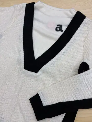 알치비오 / 바이컬러 스웨터 골프웨어