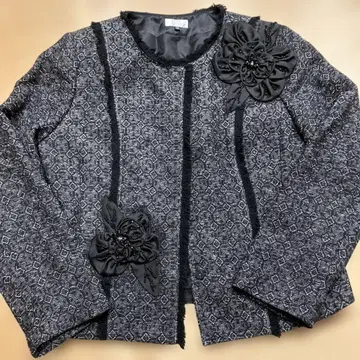 Otto 노카라 자켓 15 사이즈 블랙