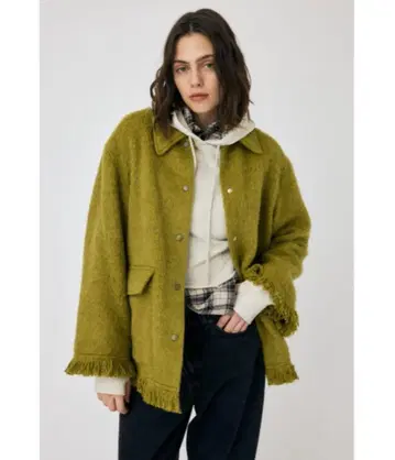 moussy MIX 셔츠 자켓  EVRIS JEANASIS