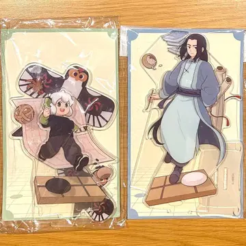 라오로전기 샤오헤이 무겐 아크릴 스탠드 2개 세트